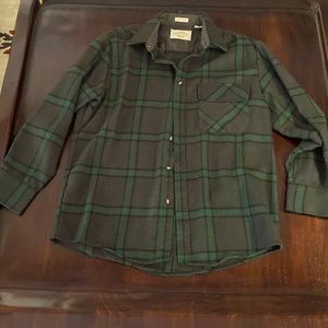 Soft flannel button up